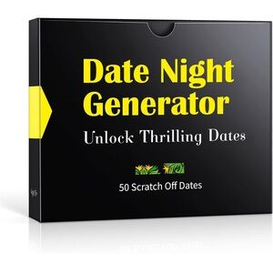 New NIB Date Night Generator Scratch Off Box